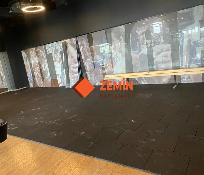 Fitnes salonu pvc zemin kaplama Modeli