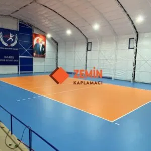 Fiba onaylı pvc spor zemin kaplaması