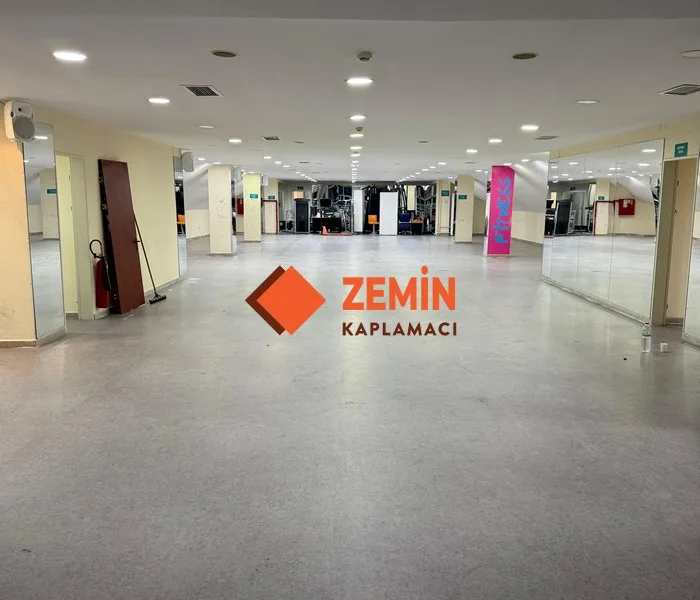 Fitnes salonu pvc zemin kaplama Yapan Firma görsel 3