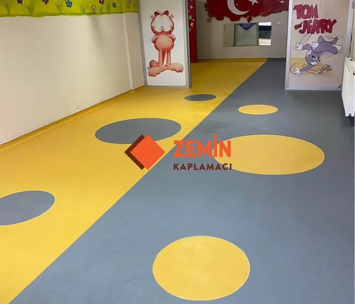 Okul Pvc Zemin Kaplayan Firma görsel 6