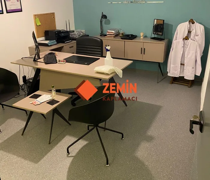 Klinik pvc zemin kaplama firması görsel 4