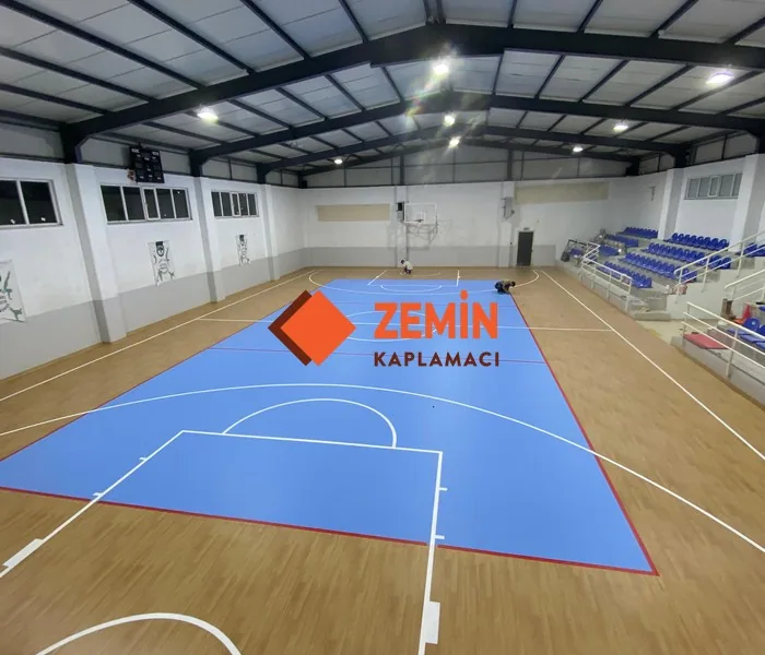 Fiba onaylı pvc spor yer kaplamacısı