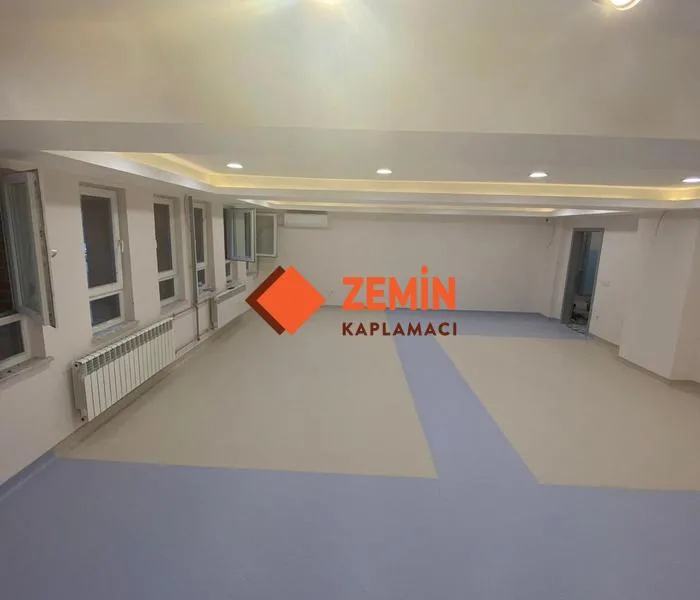 Okul konferans salon pvc zemin kaplama