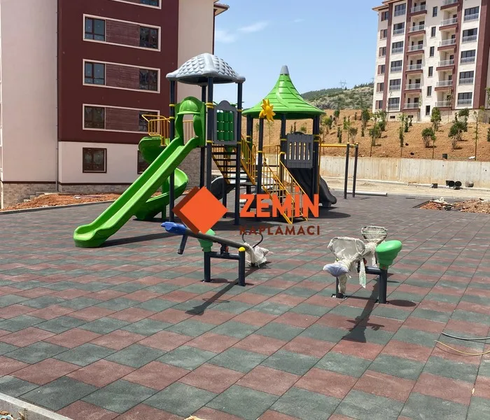 Kauçuk zemin kaplama görsel 4