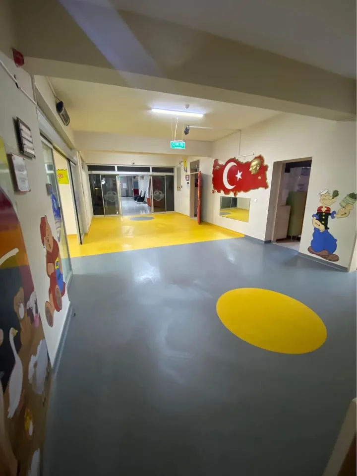 Pvc Zemin Kaplama Anaokul Zemin Uygulaması görsel 3