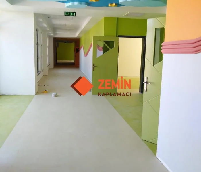 Okul Pvc Yer Kaplama Modelleri