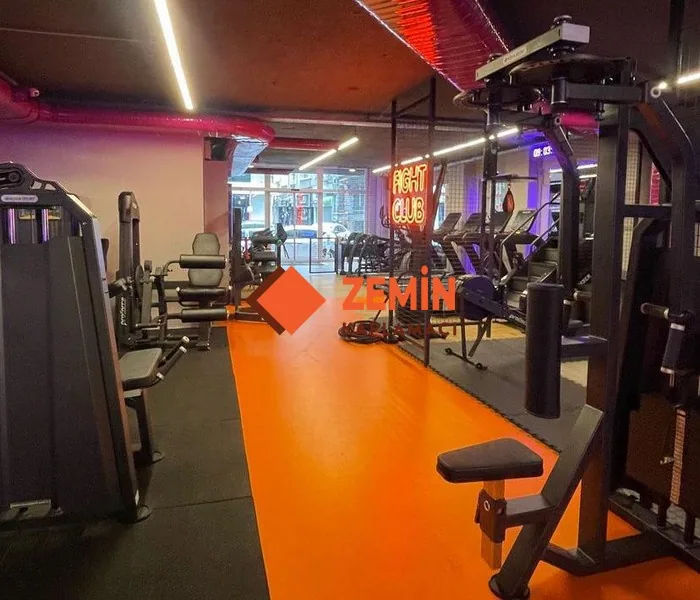 Fitnes salonu pvc Yer kaplayan Firma