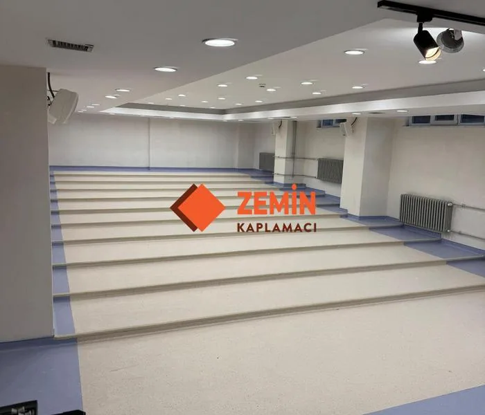 Okul konferans salon pvc zemin kaplama Fiyatları