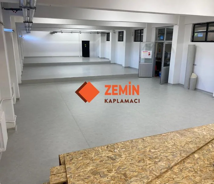 Okul konferans salon pvc zemin kaplama Modeli