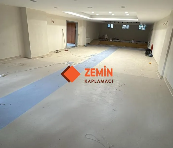 Okul konferans salon pvc zemin kaplama görsel 2