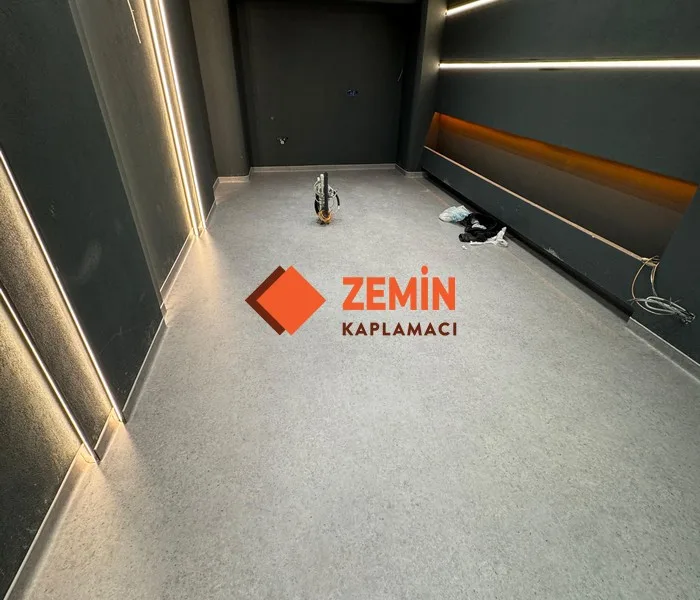 Diş klinik pvc zemin kaplama modeli görsel 4