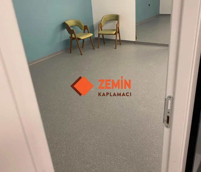 Diş klinik pvc zemin kaplama modeller