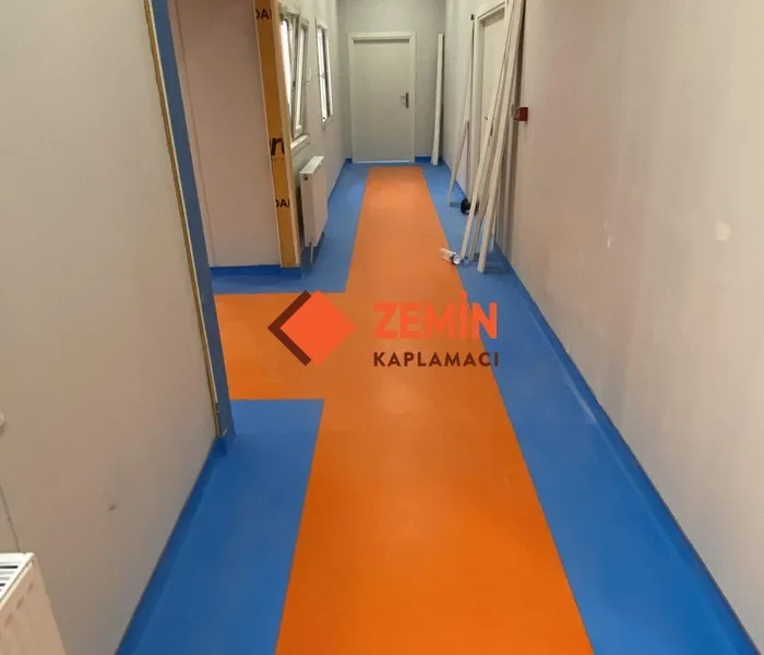 Okul Pvc Zemin Kaplamacı görsel 2