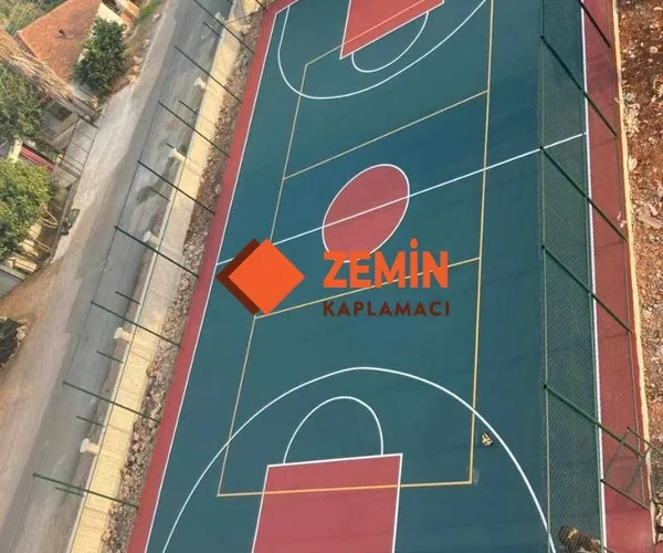 Akrilik saha boyası basketbol ve voleybol sahası Kaplama