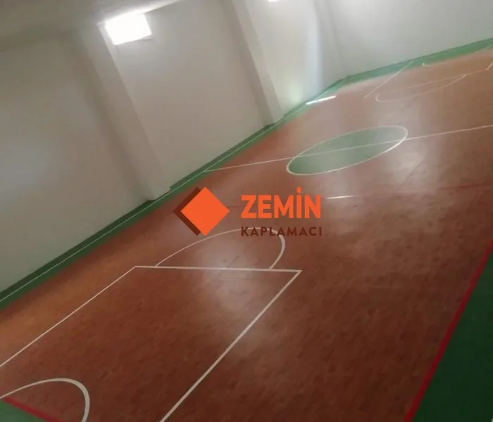 Fiba onaylı pvc spor zemin kaplama firması görsel 4